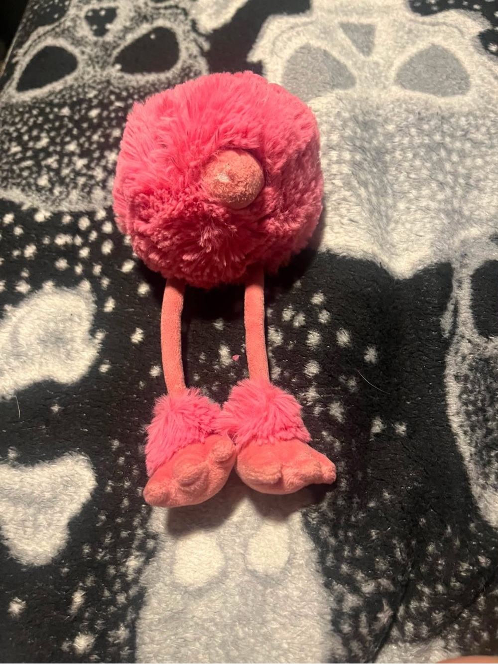 Jellycat Pink Zingy Chick - Retired Plush (TLC / Flawed Beak)